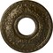 Ekena Millwork Hurley Ceiling Medallion (Fits Canopies up to 7 1/4"), 22 1/8"OD x 7 1/4"ID x 1 3/4"P, Brass CM26HUBRS - alternate 1